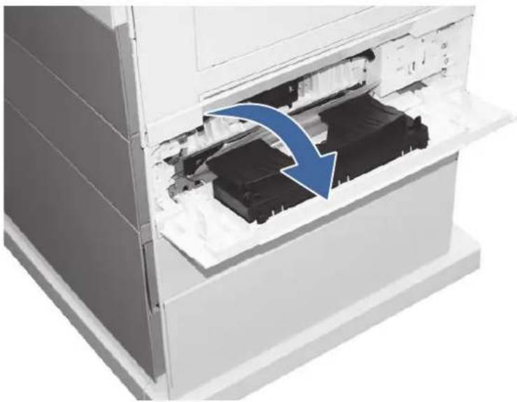 HP Color LaserJet Enterprise Flow MFP M6800zfsw - 13.A3 jam error in Tray 3 - 1