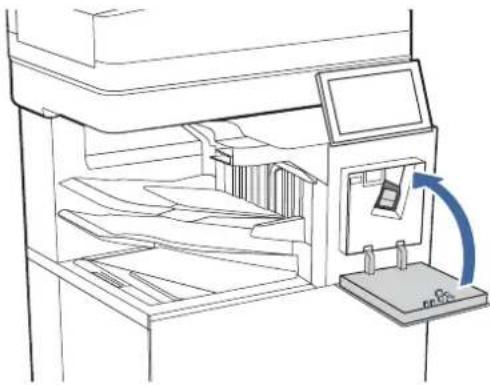 HP Color LaserJet Enterprise Flow MFP M6800zfsw - Replace the staple cartridge (stapler models only) - 6