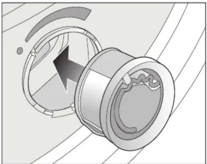 MIELE TCF770WP EcoSpeed - Duftflakon sættes i - 2