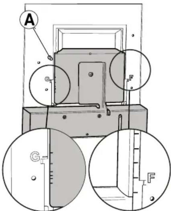 FRANKE 622-10 - Tilkobling til avtrekkskanal. - 2