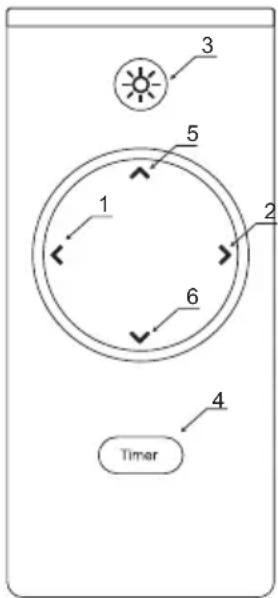 3 5 1 2 6 4 Timer