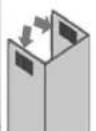Witt 1000R - For installering av filteret, folg anvisningene nedenfor: - 5