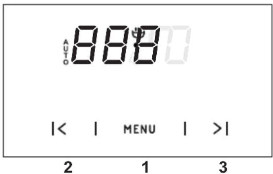 AUTO 888 |< | MENU | >| 2 1 3