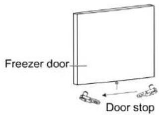 Freezer door Door stop