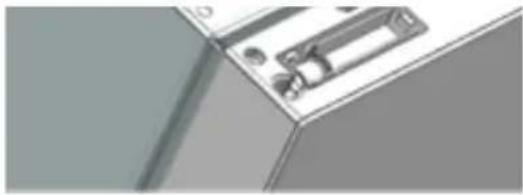 Point POCFR516DSN - Oven kätisyyden vaihtaminen - 4