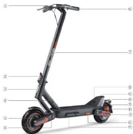 Yadea Elite Prime - Oversigt og funktioner - 1