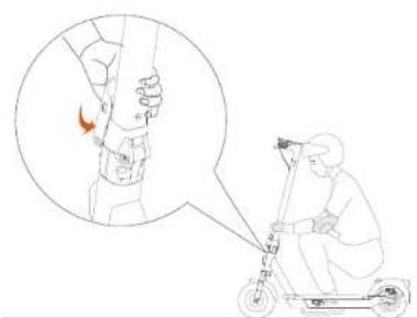 Yadea KS6 Pro - Scooteren foldes ud - 2
