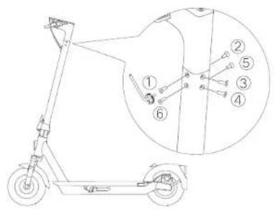 Yadea KS6 Pro - Installationstrin - 3