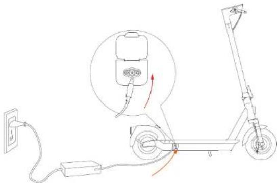 Yadea KS6 Pro - Opladning - 1