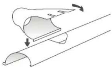 Biltema 81-101 - Lähtösuppilon asennus - 2