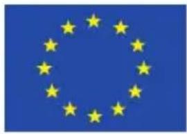 Blue background with a circle of twelve yellow stars, representing the European Union flag (no text or symbols beyond the stars)