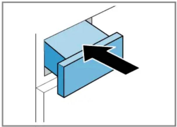 SIEMENS WT45HV0EDN - Isætning af kondensvandbeholder - 1
