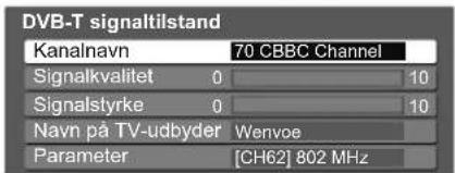 PANASONIC Viera TX-L26C10 - Kontroller DVB-signal Signaltilstand - 2
