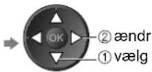PANASONIC Viera TX-L26C10 - Undertekstsprog (DVB indstilling) - 1