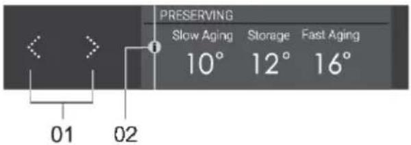PRESERVING Slow Aging Storage Fast Aging 10° 12° 16° 01 02