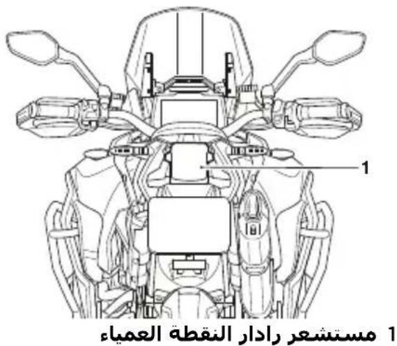 1 1 مستشعر رادار rentطة العمياء