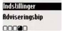PHILIPS DECT 5112 - Indstillinger - 1