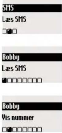 SMS Læs SMS □□□ Bobby Læs SMS □□□□□□□□ Bobby Vis nummer □□□□□□□□