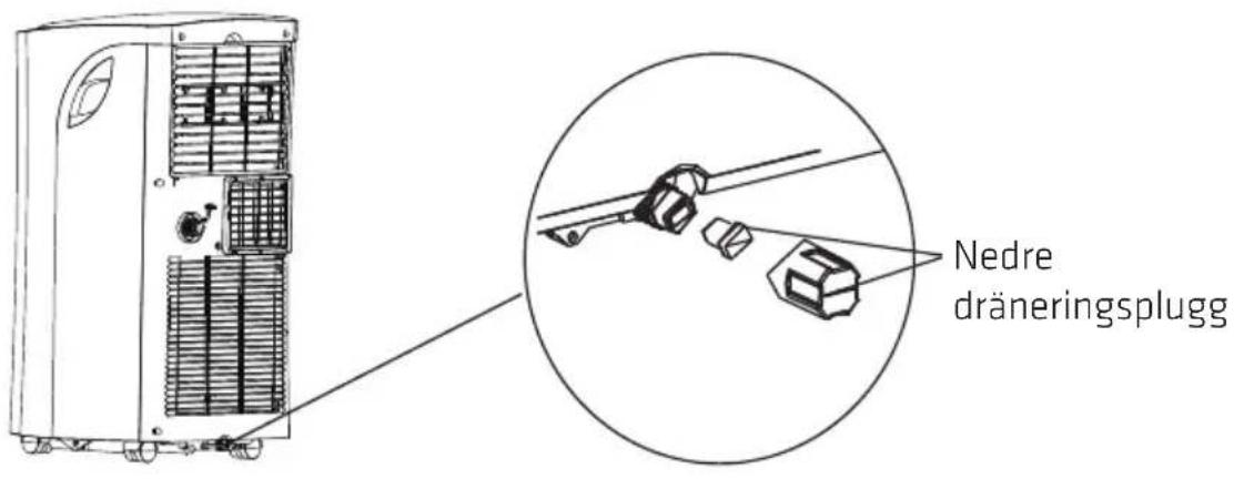 Nedre dräneringsplugg