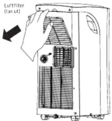 Luftfilter (tas ut)