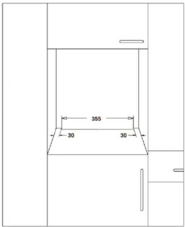 Ecotronic EO451S - Indbygning i højskab - 3