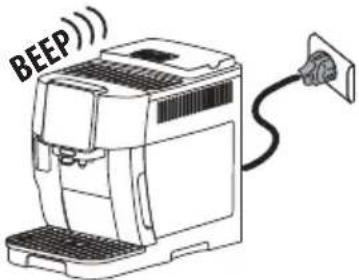 DELONGHI Magnifica Start ECAM 220.60 - Tilbakestille til standardverdier - 3