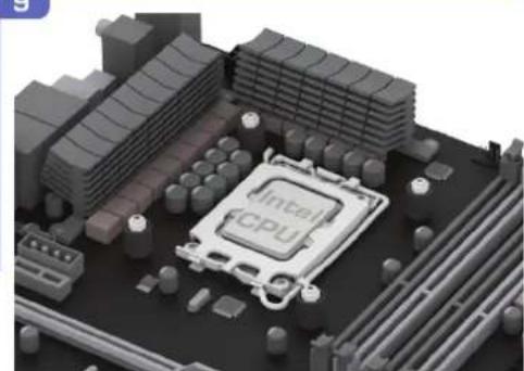 SilentiumPC LGA1700 AC1 Upgrade Kit - 18
