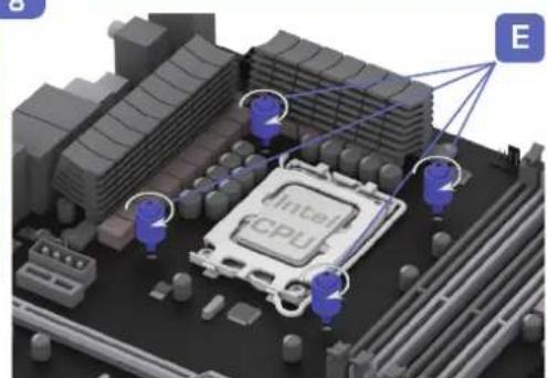 SilentiumPC LGA1700 AC1 Upgrade Kit - 17