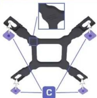 SilentiumPC LGA1700 LC1 Upgrade Kit - 21