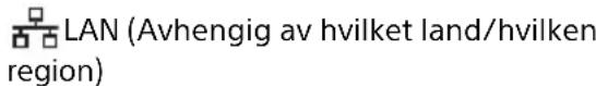 LAN (Avhengig av hvilket land/hvilken region)