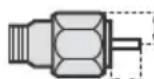 SONY KDL-40R450B - Suositeltu F-tyypin liitin - 1