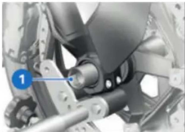 BMW R 1300 RT (2024) - Forhjulsmontering mod lø- beretningen - 1