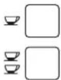 DELONGHI Magnifica S ECAM21.117.SB - Beskrivelse af kontrollamper - 2