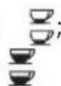 DELONGHI Magnifica S ECAM21.117.SB - Valg af kaffemængden i koppen - 1
