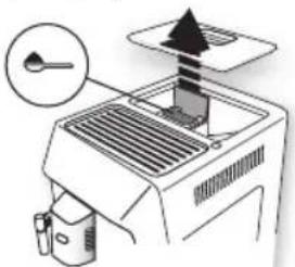DELONGHI PrimaDonna Class ECAM550.65.MS - Сүзгіні шығару - 4