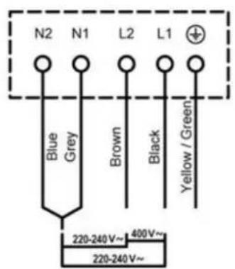 Ecotronic EIP590 - Kytke keittotaso verkkovirtaan - 4