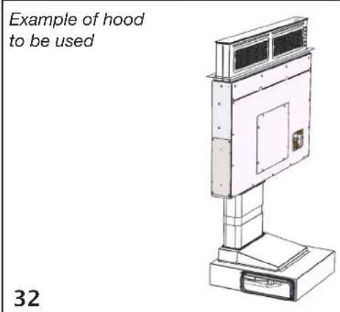 Example of hood to be used 32