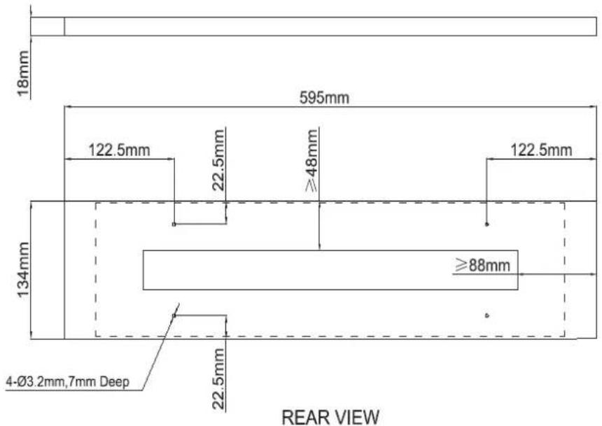 Witt WI6015P-1B5 - Forberedelse af dørpanel - 1