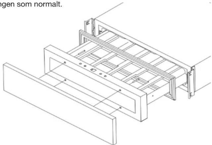 Witt WI6015P-1B5 - Montering af frontpanel - 1