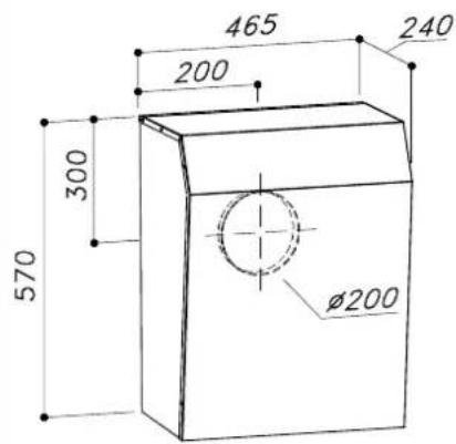 465 200 240 300 570 Ø200