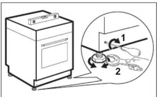 ELECTROLUX LKR65000SW - Nivellering - 2