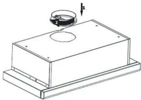 SILVERLINE SM 1143 60 HVIT BRILLIANT - Isolering & montering Ekstern Motor (Ekstra tilbehør) - 2