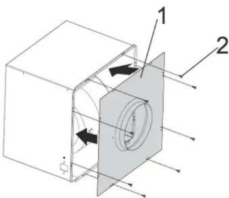 SILVERLINE SM 4261-90 HV - Flytbar motor - Silverflex - 5