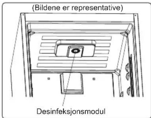 (Bildene er representative) Desinfeksjonsmodul