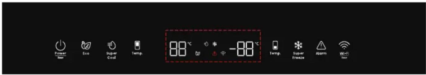 Power IaaS Eco Super Cool Temp. 88 °C -88 °C Temp. Super Freeze Alarm Wi-Fi IaaS