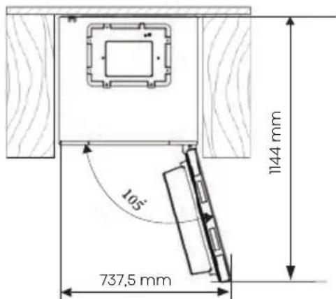 105 737,5 mm 1144 mm