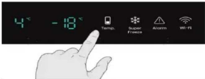 4° -18° Temp. Super Freeze Alarm Wi-Fi