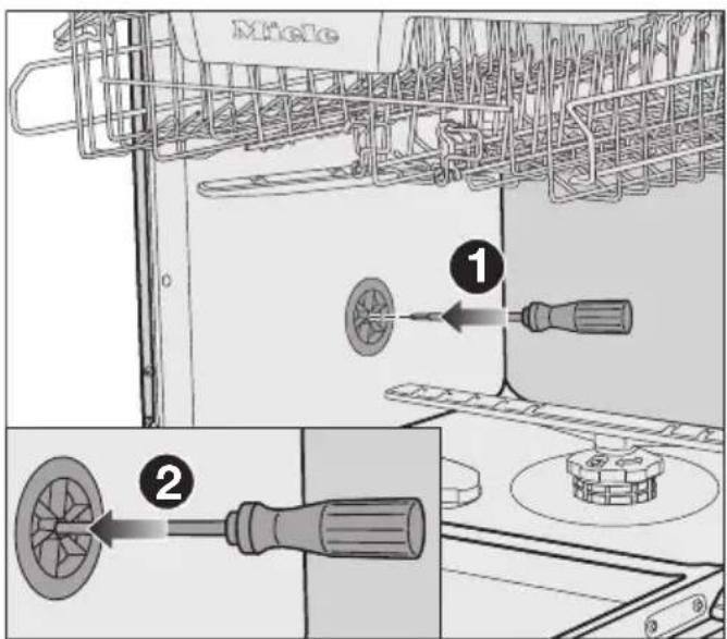 MIELE G 5611 U Active - Vandafløbet ventileres - 1