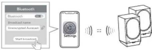 PHILIPS TAFA3 - Afbryd Auracast™-udsendelse - 2
