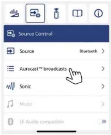 PHILIPS TAFA3 - Modtag ukrypteret Auracast™-udsendelse - 2